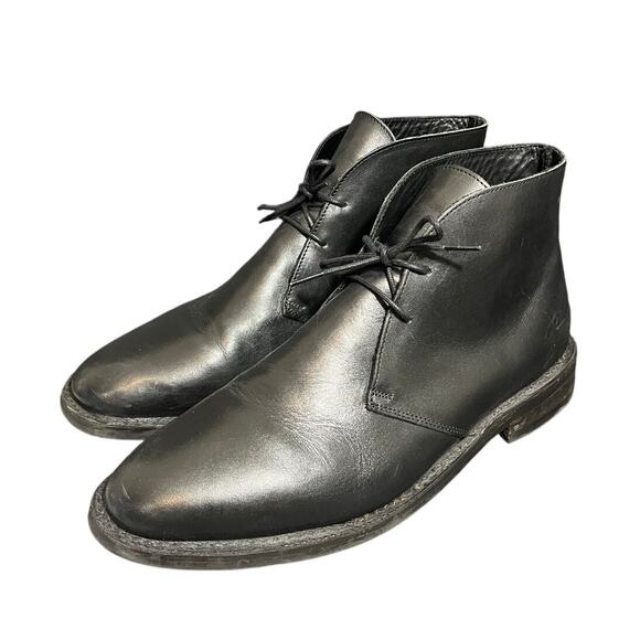 Thursday Boot Company Other - Thursday Boot Co. Everyday‎ Black Leather Chukka Boots Handmade Men Size 12.5